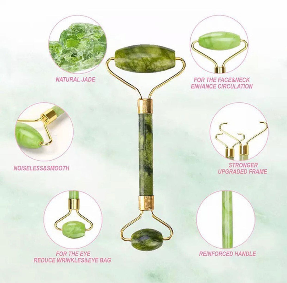 Facial Roller & Gua Sha Set