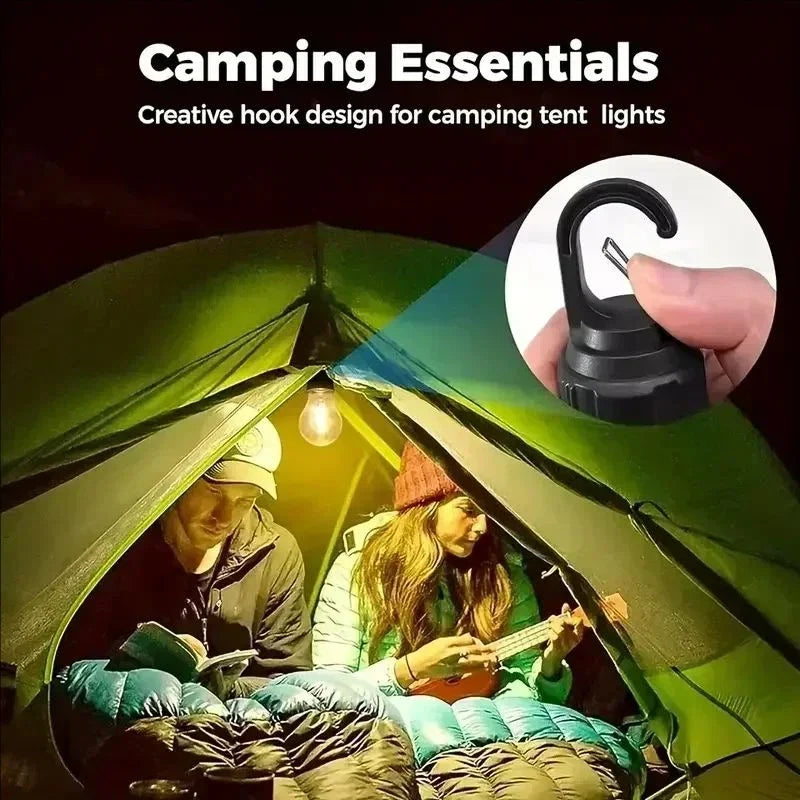 Solar LED Hanging Bulb Light